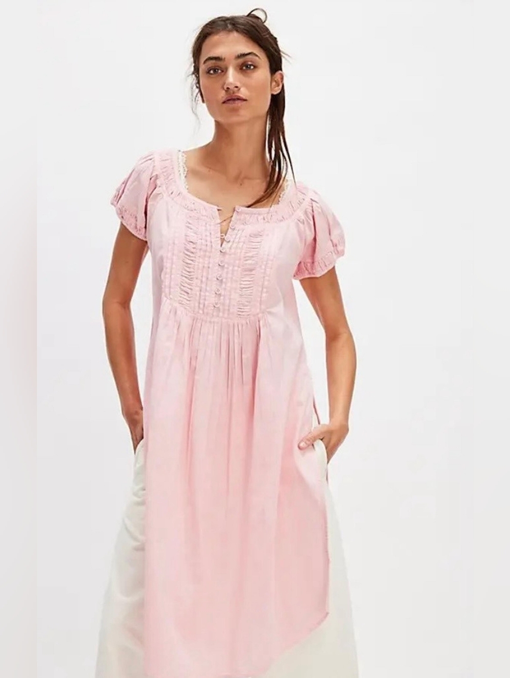 NWOT Free People Fayre Midi Top